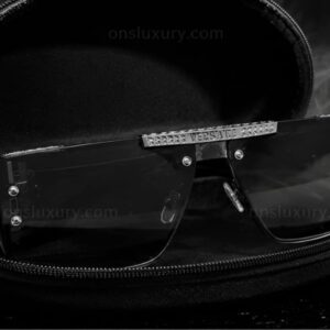 Versace Premium Shield Sunglasses with Medusa Detail