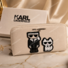 Karl Lagerfeld Iconic Character Zip Wallet – Limited Style