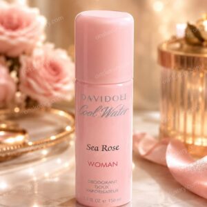 Davidoff Cool Water Sea Rose Women Deodorant Spray – Elegant Floral Freshness | Luxury Edition