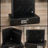 Mont Blanc Black Textured Leather Wallet – Premium Luxury Edition