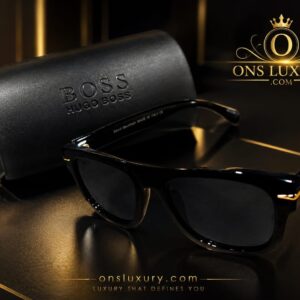 Classic Black Wayfarer Luxury Sunglasses – Premium Edition